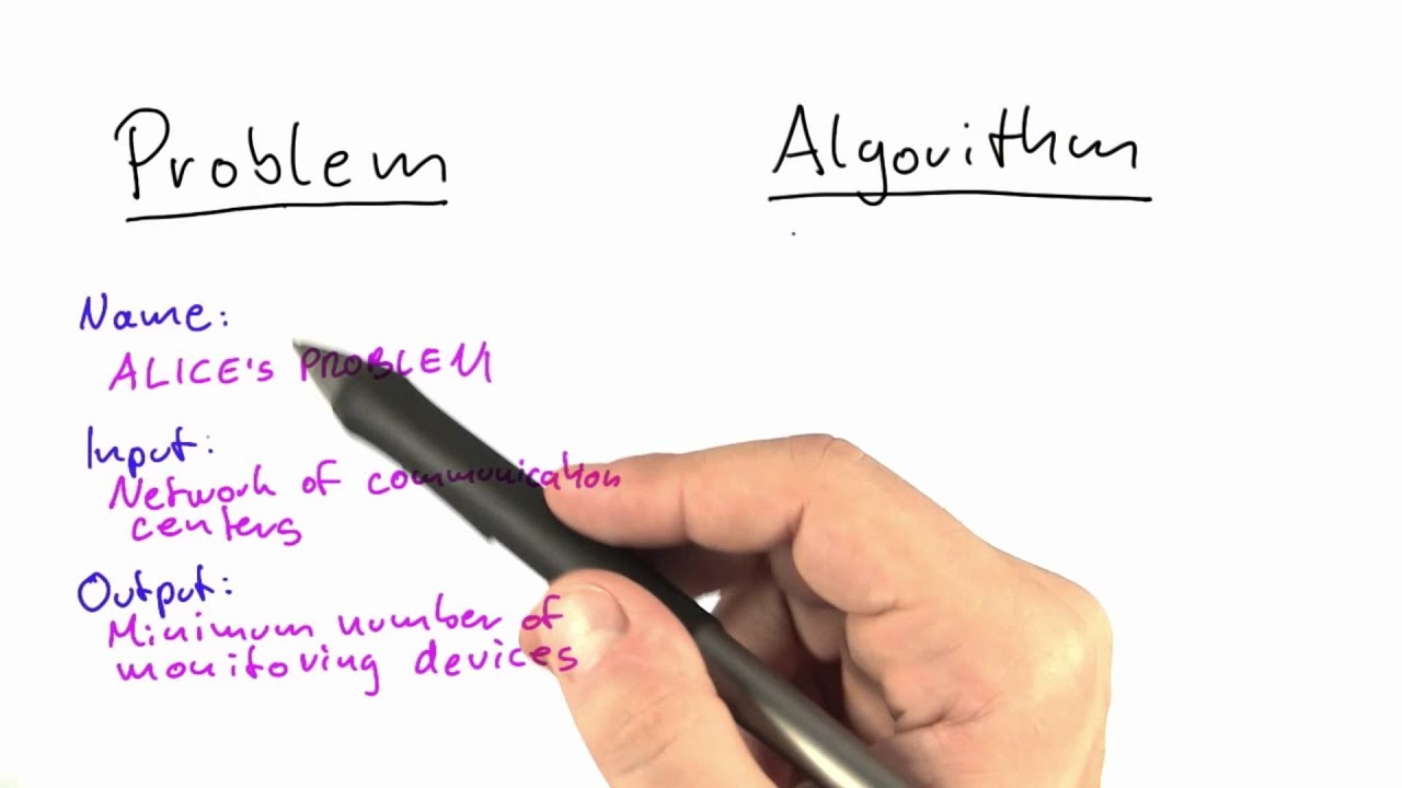 Problems And Algorithms - Intro to Theoretical Computer Science