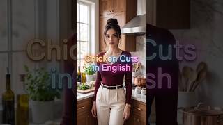 🍗Chicken Cuts in English #learnenglish #englishvocabmastery #englishspeaking