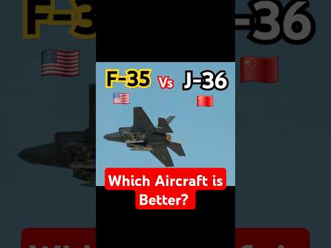 F-35 or J36 which stealth jet is better? #fighterjet #stealthfighter #shortsfeed #shorts #usmilitary