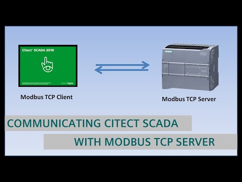 Citect SCADA - Communication with MODBUS TCP Server