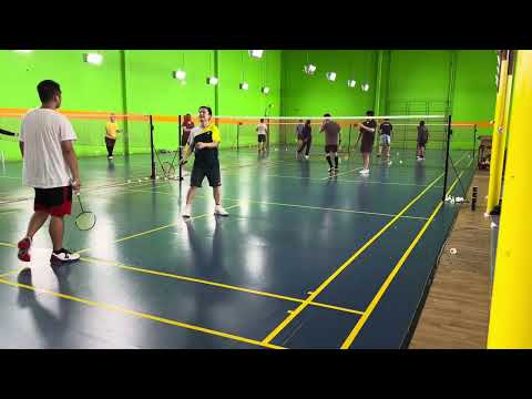 Milpitas Badminton 08/11/23 - Kevin/Hieu vs Dat/Peter Jogo 2
