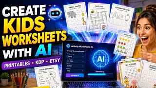 Activity Worksheets AI Review 2026 | Create Kids Printables & KDP Worksheets With AI