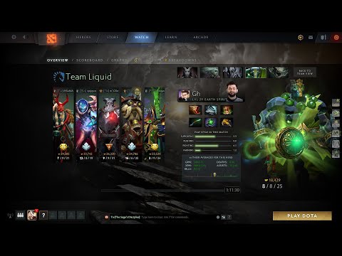 dota2sup Gh Earth Spirit - Liquid vs Nigma