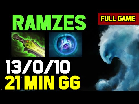 Ramzes666 NO DEATH carry Morphling gameplay w/ Qojqva vs Gunnar