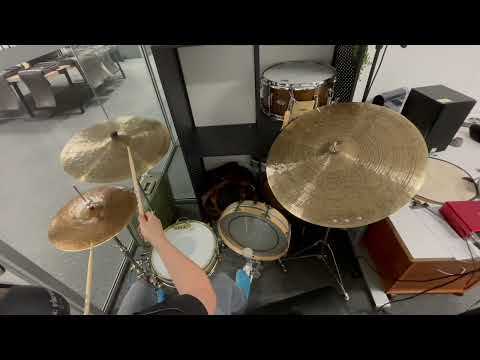 Byrne Cymbals, 15" Half Turk, 20" Quarter Turk, 23" Quarter Turk