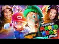 The Super Mario Bros. Movie Reaction - SO MANY EASTER EGGS! - First Time Watching