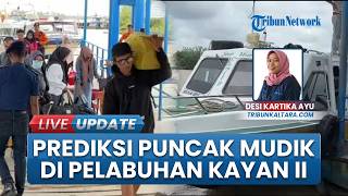 1.200 Penumpang Berangkat dari Pelabuhan Kayan II Tanjung Selor, Puncak Diprediksi 18 Maret 2026