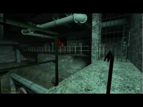 Half Life 2 Walkthrough / Gameplay Part 9 - Sewer Parkour