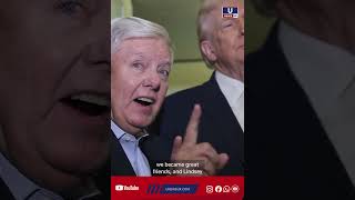 U.S. President Donald Trump remembered Republican Senator Lindsey Graham as a "great friend" who