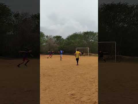 gol do Cauã para o time azul 1x0 vermelho no sussuarana