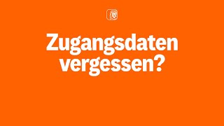 Zugangsdaten vergessen fürs Online-Banking