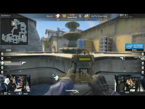 NORTH CAJUNB 1V3 VS OPTIC AT IEM SYDNEY