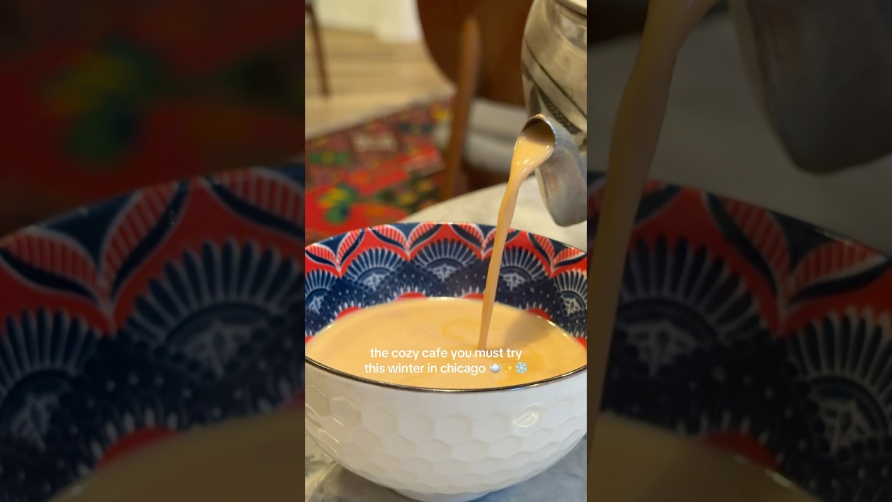 📍TARY🫖 #chicago #cafe #food #winter #fyp #shorts stay warm everyone🤍