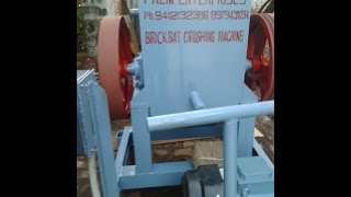 preview picture of video 'Brick Bat Crushing Machine'