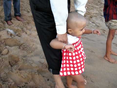 Kashvi on Puri Beach - II