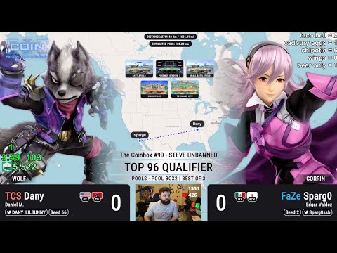 Sparg0 (Corrin) vs Dany (Wolf) - Coinbox 90 | Pools Winners Round 5  | Bo3 | 07 Feb 24'