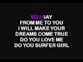SC7531 11   Beach Boys, The   Surfer Girl [karaoke]