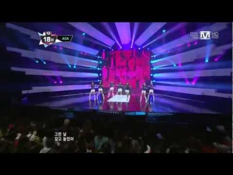 121018 AOA - Get Out @ Comeback Stage