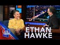 Ethan Hawke S Crazy New Year S Eve Watching His Daughter Maya In Stranger Things