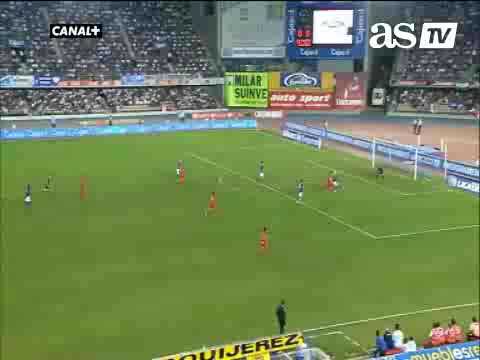 Liga BBVA  Xerez 0 VS  Sevilla 2  (31.10.09) Todos Los goles y jugadas ALL GOALS & HIGHLIGHTS