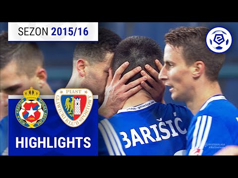 Wisła Kraków - Piast Gliwice 1:1 | SKRÓT | Ekstraklasa 2015/16 | 26. Kolejka