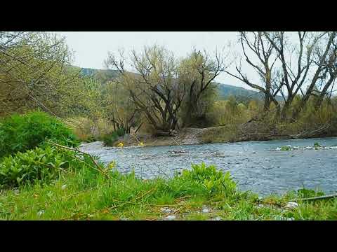 Rio Quemquemtreu, formado en rio negro y culminando en chubut en la confluencia con el Rio Azul