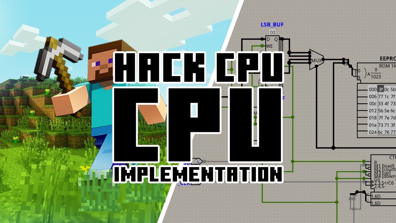 HackCPU Logisim CPU Implementation