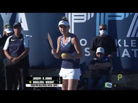 Johns/Jardim Vs Wright/Kovalova - PPA Arizona Grand Slam Gold Medal Match Mixed Doubles Pro