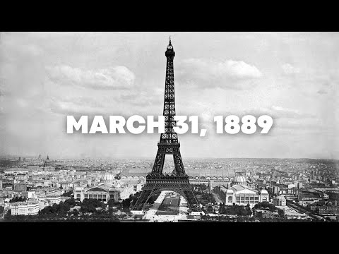 The Inauguration of the Eiffel Tower | Mar 31, 1889 | Today In History