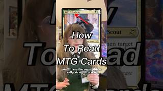 How to read an #MTG Card!