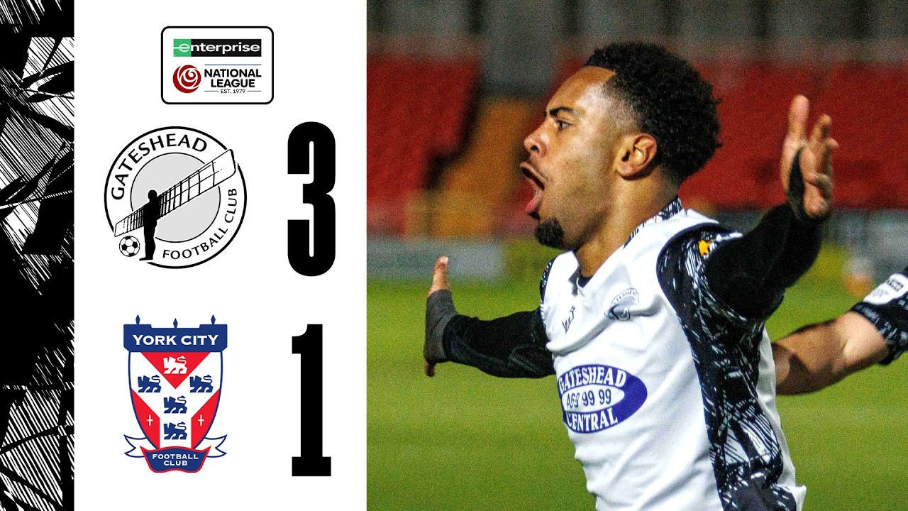 Gateshead vs York City Highlights