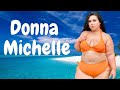 Plus Size Model Donna Michelle Us Quick Facts Bio Age Wiki Height Weight Measurements