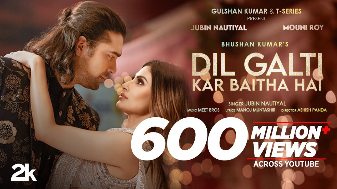 Dil Galti Kar Baitha Hai Hindi| Jubin Nautiyal Lyrics