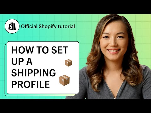 How to set up a shipping profile || Shopify Help Center