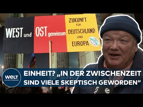 DEUTSCHE EINHEIT: Wie zufrieden sind wir nach 32 Jahren Wiedervereinigung?