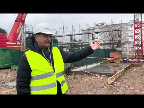 Nel cantiere della nuova piscina di Legnano