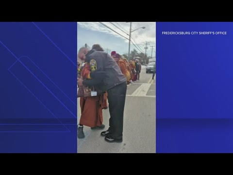 The Nightcap: Law enforcement in Virginia welcomes monks on 'Walk for Peace'