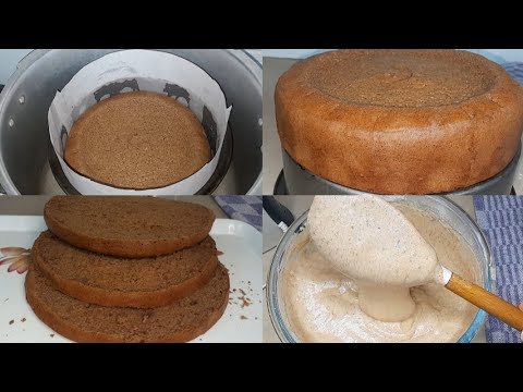 Chocolate Sponge Recipe | Chocolate Sponge Without Oven | Easy recipe by Sumbal Nadeem