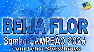 𝗕𝗘𝗜𝗝𝗔 𝗙𝗟𝗢𝗥 𝟮𝟬𝟮𝟲 | Samba CAMPEÃO (Com Letra Simultânea)