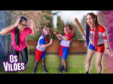 OS VILÕES em: A BRIGA DAS IRMÃS - O filme | Larissa Gaino