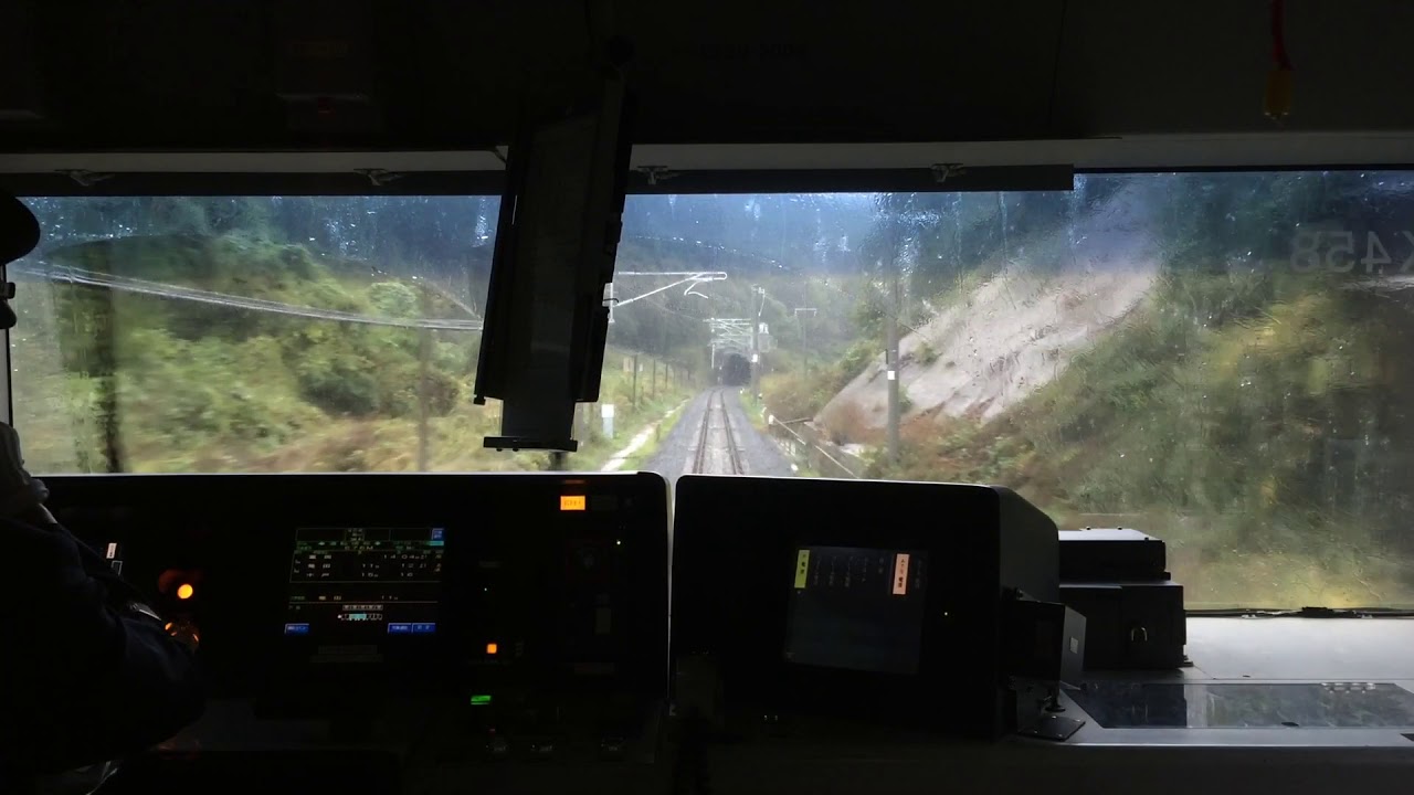 2017.10.21常磐線富岡→竜田前面展望