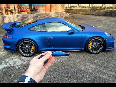 Wrapping My Porsche 991 GT3 Blue by Signature Group