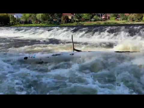 Krumlovský maraton 2019 - masakr na jezu ve Vyšším Brodě 02