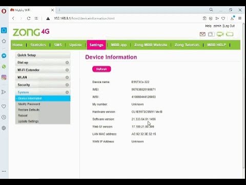 how to unlock zong25 2020 unlock free