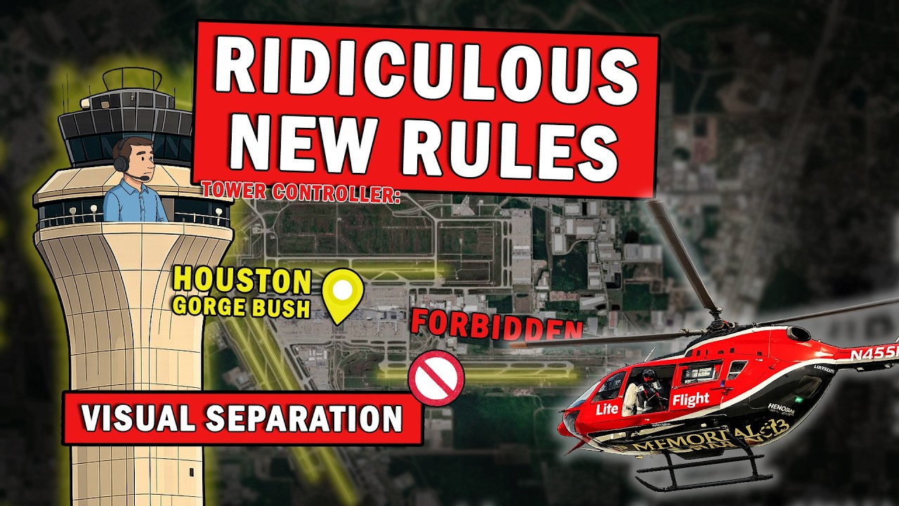 Controller Sounds Very Upset about Helicopter Regulations | "Ridiculous"