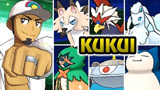 Pokemon Sun & Moon - Battle! Professor Kukui (HQ)