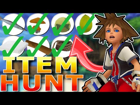 All Raft Materials on Destiny Islands | Kingdom Hearts Walkthrough