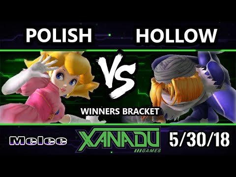 S@X 252 SSBM - Hollow (Sheik) Vs. Polish (Peach) - Smash Melee Winners Bracket