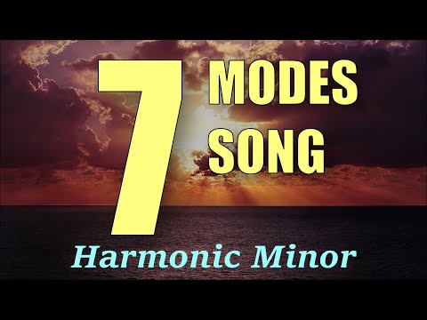 The 7 Modes Song - Harmonic Minor soundscapes