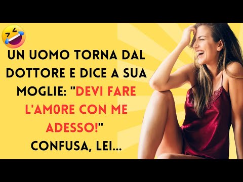 MIGLIORE BARZELLETTA DEL GIORNO! 🤣 Un Uomo Torna Dal Dottore e... Tante Risate! 🤣